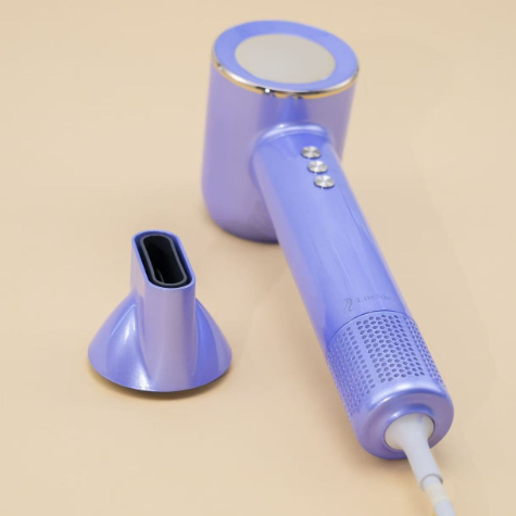 360° Magnetic Nozzle Plasma Hair Dryer Ionic Care Digital Motor High Speed Hair Dryer