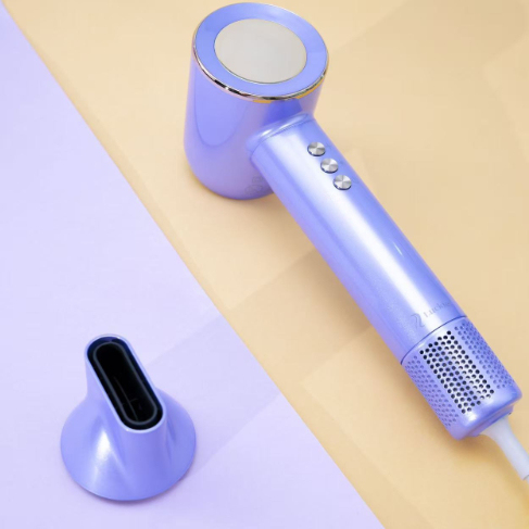 360° Magnetic Nozzle Plasma Hair Dryer Ionic Care Digital Motor High Speed Hair Dryer