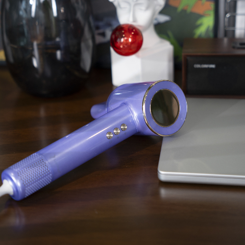 Smart Thermal Control Plasma Hair Dryer 3 Color LED Ring Brushless Motor Brushless Hair Dryer