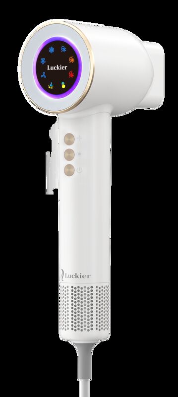 Luckier Ultra+ BLDC Hair Dryer with 100Hz NTC Thermal Sampling, 110000RPM Brushless Motor, and ±1°C Heat Regulation