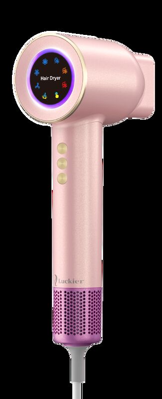 Professional Hair Dryer with 110,000 RPM Motor, Plasma Technology, and Silent Operation for Salon Use