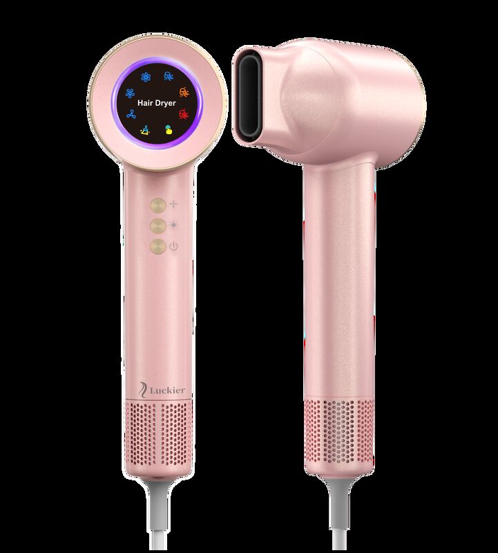 Professional Hair Dryer with 110,000 RPM Motor, Plasma Technology, and Silent Operation for Salon Use