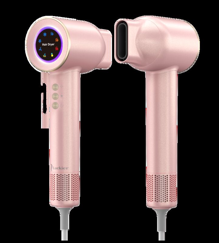 Professional Hair Dryer with 110,000 RPM Motor, Plasma Technology, and Silent Operation for Salon Use